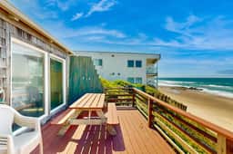 Ocean front home with spacious deck and beach access near shops and restaurants - Image 2