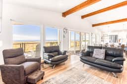 Beautiful beachfront home with huge ocean view beach access and large deck - Image 4