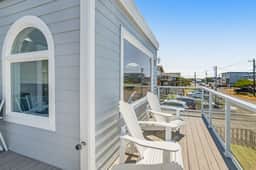 Dog friendly ocean view home with deck and enclosed yard 1 block to beach - Image 2