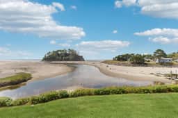 Dog friendly oceanfront condo with beach access and Proposal Rock view - Image 3