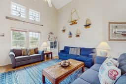 Sunny Beach House with Private Hot Tub Firepit and Tons of Space Dogs OK - Image 3