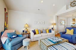 Three Story Beach Townhouse with Ocean View Fireplace Gas Grill and Balcony - Image 3