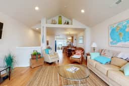 Ocean view townhouse 100 ft to beach with fireplace Ping Pong and private garage - Image 2