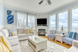 Ocean view home with hot tub game room furnished deck and fireplaces - Image 3