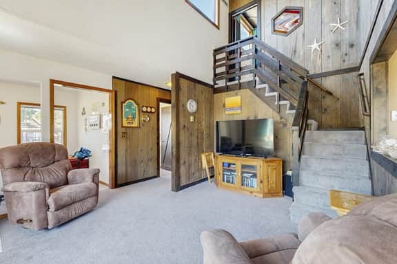 Home near the beach with furnished deck gas grill and outdoor firepit - Image 5