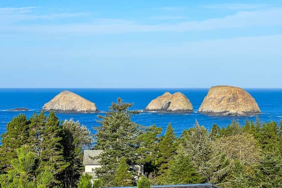 Spectacular ocean view home with fireplace and large decks dog friendly - Image 2