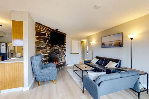Water view retreat with scenic deck grill yard fireplace board games and with D - Image 4