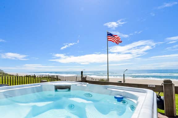 Beachfront ocean view duplex with private beach hot tub grill outdoor shower - Image 3