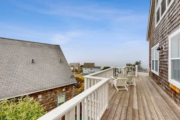 Ocean view home with hot tub game room furnished deck and fireplaces - Image 5