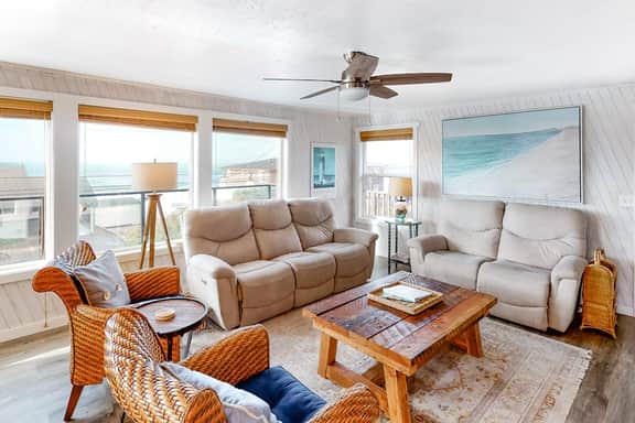 Family friendly house with ocean view and private hot tub walk to beach dogs OK - Image 3