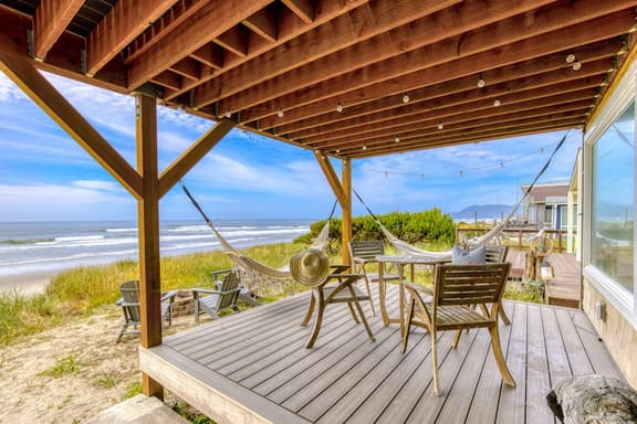 Pet-Friendly,Oceanfront Escape with Multi-Level Decks - Image 1