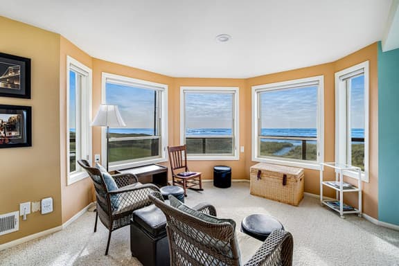 Oceanfront Home with Incredible Views Patio Deck and WiFi Steps to the Beach - Image 1
